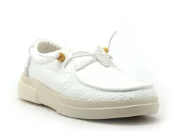 Pitas KILA Blanc Mocassins Femme