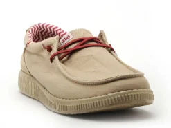 Pitas LEDRO Beige Mocassins Homme