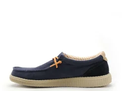 Pitas LEDRO Bleu Mocassins Homme