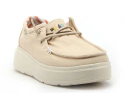 Pitas NATAL Beige Mocassins Femme