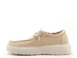 Pitas NATAL Beige Mocassins Femme