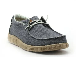 Pitas STEVE Bleu Mocassins Homme