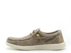 Pitas WALLABI WASHED Beige Mocassins Homme