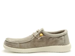 Pitas WALLABI WASH WP150 Beige Mocassins Homme