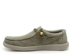 Pitas WALLABI WASH WP150 Kaki Mocassins Homme