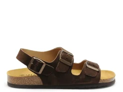 Plakton BAKU 186396 Marron Sandales Plates Femme