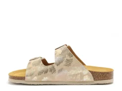 Plakton BETA 180010 Or Mules et Sabots Plats Femme