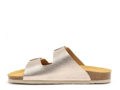 Plakton BETA 180010 Or Mules et Sabots Plats Femme