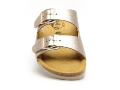Plakton BETA 180010 Or Mules et Sabots Plats Femme