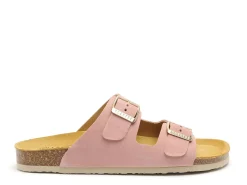 Plakton BETA 180010 Rose Mules et Sabots Plats Femme