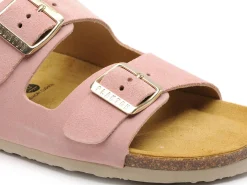 Plakton BETA 180010 Rose Mules et Sabots Plats Femme