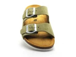 Plakton BETA 180010 Vert Mules et Sabots Plats Femme