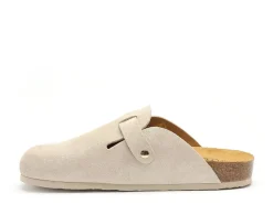 Plakton BLOGG 181539 Beige Mules et Sabots Plats Femme