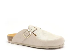 Plakton BLOGG 181539 Beige Mules et Sabots Plats Femme