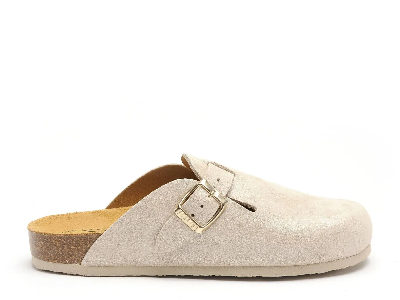 Plakton BLOGG 181539 Beige Mules et Sabots Plats Femme