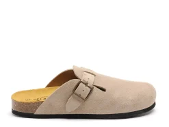 Plakton BLOGG 181539 Beige Mules et Sabots Plats Femme