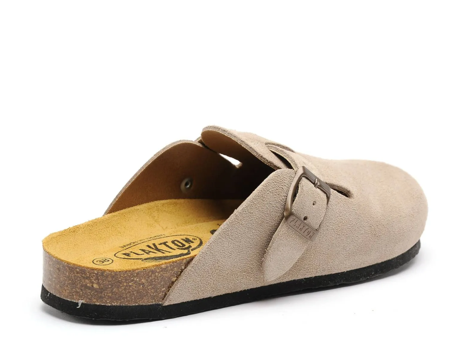 Plakton BLOGG 181539 Beige Mules et Sabots Plats Femme
