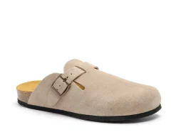 Plakton BLOGG 181539 Beige Mules et Sabots Plats Femme