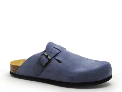 Plakton BLOGG 181539 Bleu Mules et Sabots Plats Femme