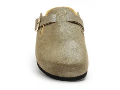Plakton BLOGG 181539 Kaki Mules et Sabots Plats Femme