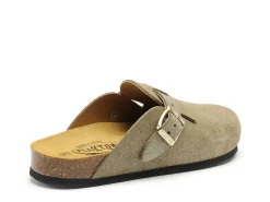 Plakton BLOGG 181539 Kaki Mules et Sabots Plats Femme