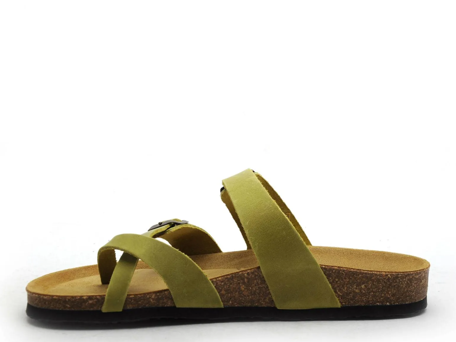 Plakton BOMBAY 181032 Vert Mules et Sabots Plats Femme