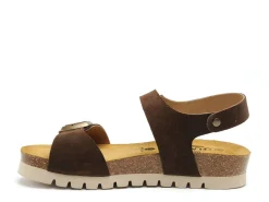 Plakton COOL 356219 Marron Sandales Plates Femme