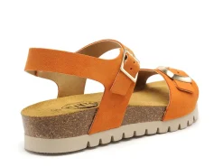Plakton COOL 356219 Orange Sandales à Talons Femme