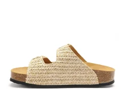 Plakton CP BETA 340010 Beige Mules et Sabots Plats Femme