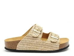 Plakton CP BETA 340010 Beige Mules et Sabots Plats Femme