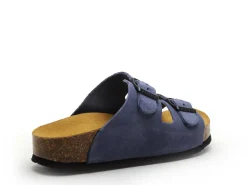 Plakton CP BETA 340010 Bleu Mules et Sabots Plats Femme