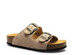 Plakton CP BETA OUEST 340010 Beige Mules et Sabots Plats Femme