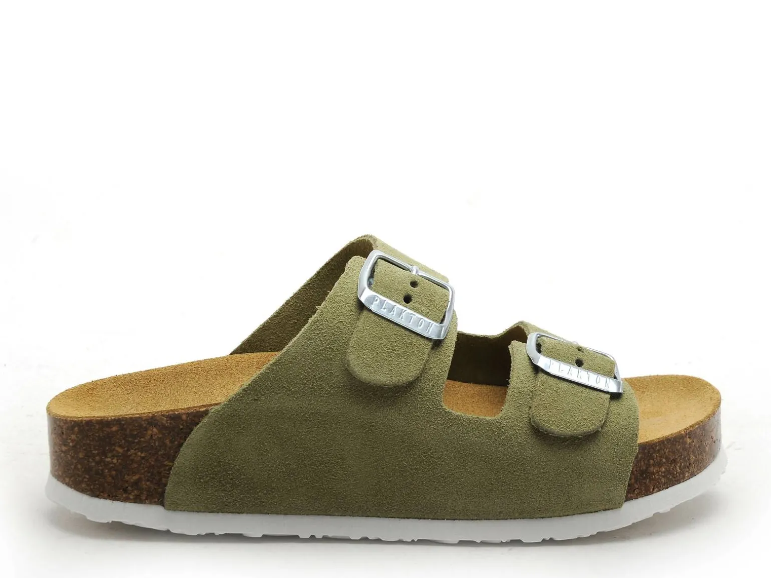 Plakton CP BETA 340010 Vert Mules et Sabots Plats Femme