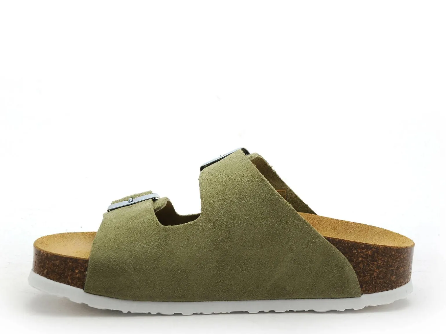 Plakton CP BETA 340010 Vert Mules et Sabots Plats Femme