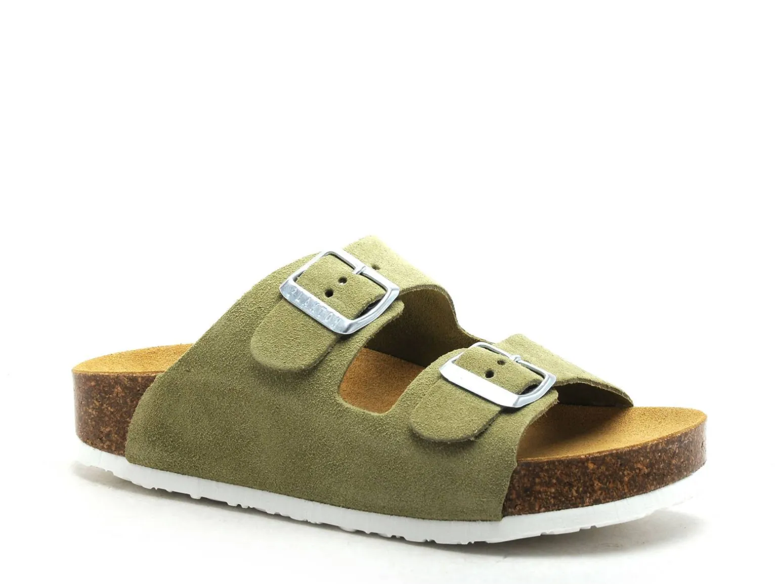 Plakton CP BETA 340010 Vert Mules et Sabots Plats Femme