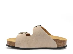 Plakton CP BETAWEST 340010 Beige Mules et Sabots Plats Femme