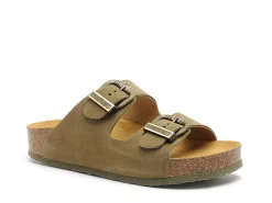 Plakton CP BETAWEST 340010 Kaki Mules et Sabots Plats Femme