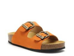 Plakton CP BETAWEST 340010 Orange Mules et Sabots Plats Femme