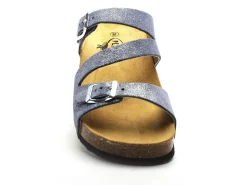 Plakton CP BOLINO 341210 Bleu Mules et Sabots Plats Femme