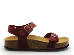 Plakton CP ZOMBA 341016 Rouge Sandales à Talons Femme