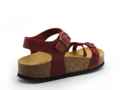 Plakton CP ZOMBA 341016 Rouge Sandales à Talons Femme