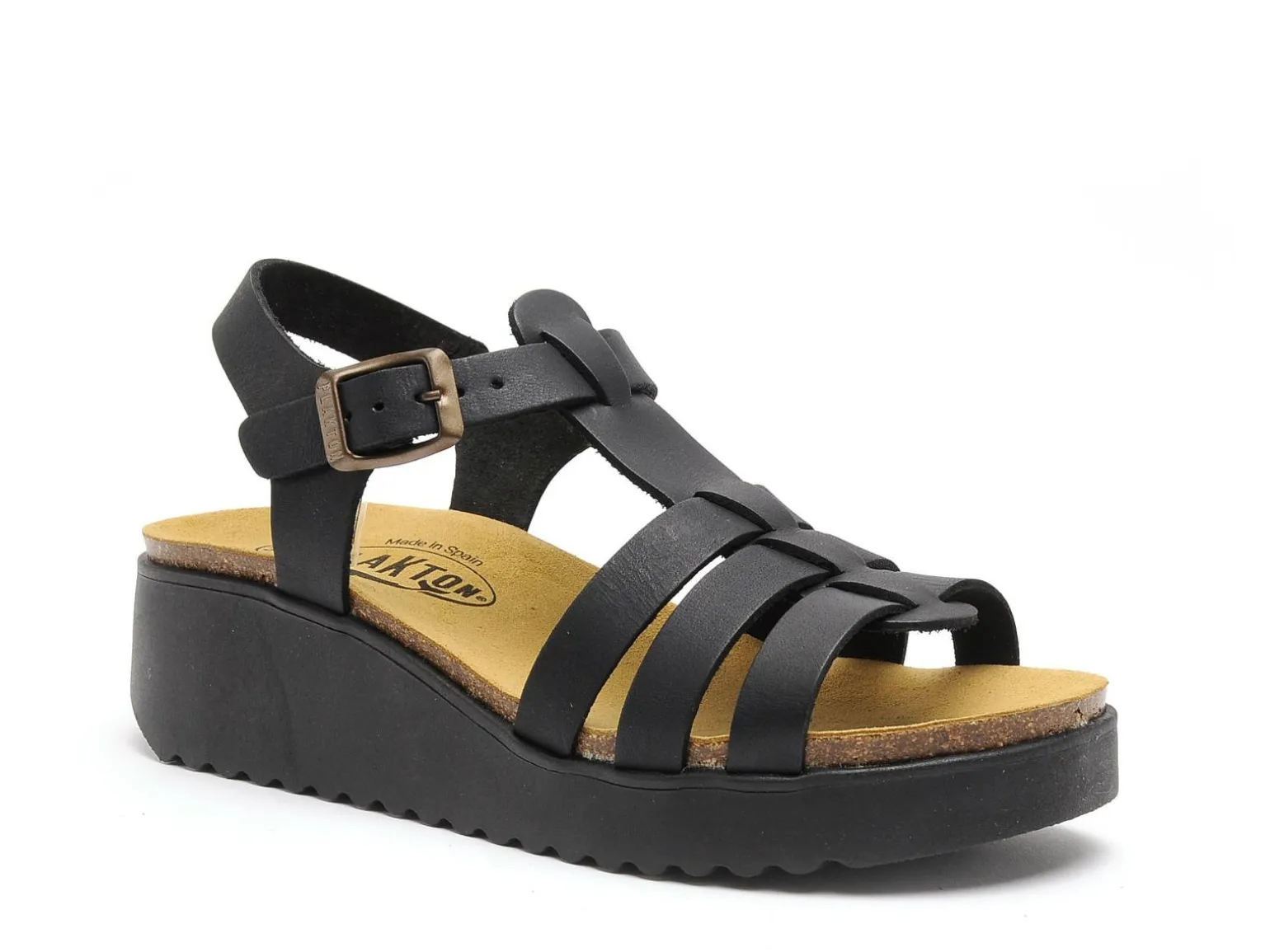 Plakton ISE 336444 Noir Sandales à Talons Femme