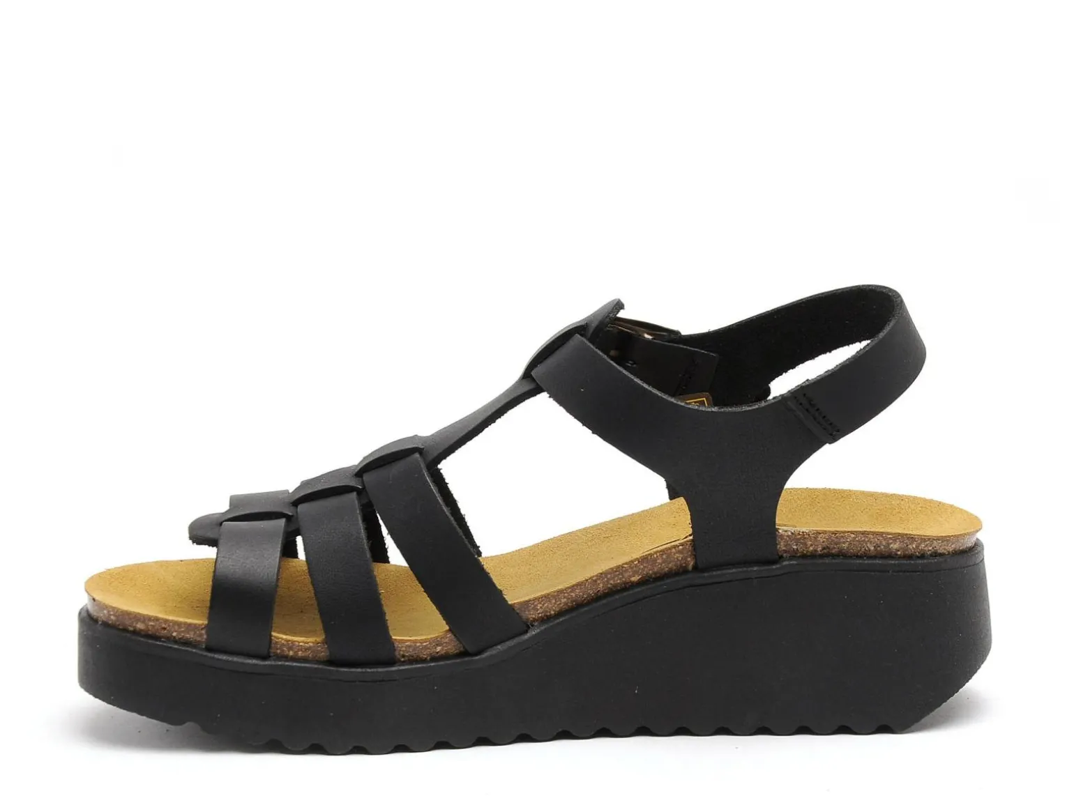 Plakton ISE 336444 Noir Sandales à Talons Femme