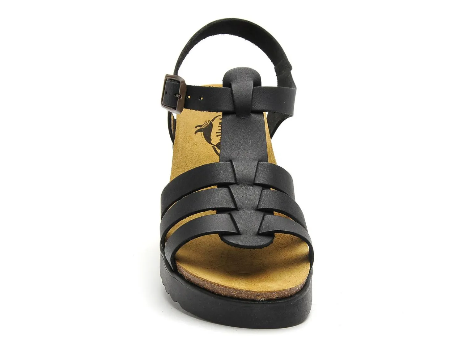 Plakton ISE 336444 Noir Sandales à Talons Femme