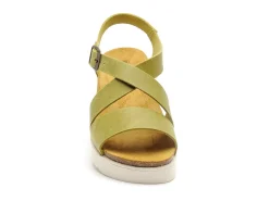 Plakton KIOTO 336442 Vert Sandales à Talons Femme