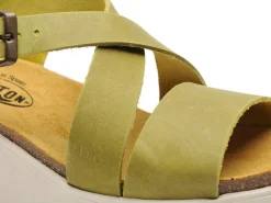 Plakton KIOTO 336442 Vert Sandales à Talons Femme