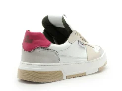 Play One FLOWER 5 Blanc Baskets Basses Femme