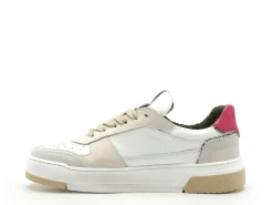 Play One FLOWER 5 Blanc Baskets Basses Femme