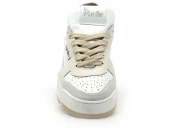 Play One FLOWER 5 Blanc Baskets Basses Femme