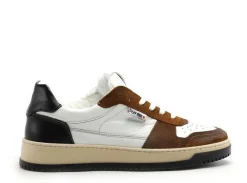 Play One SHARK Marron Baskets Basses Homme